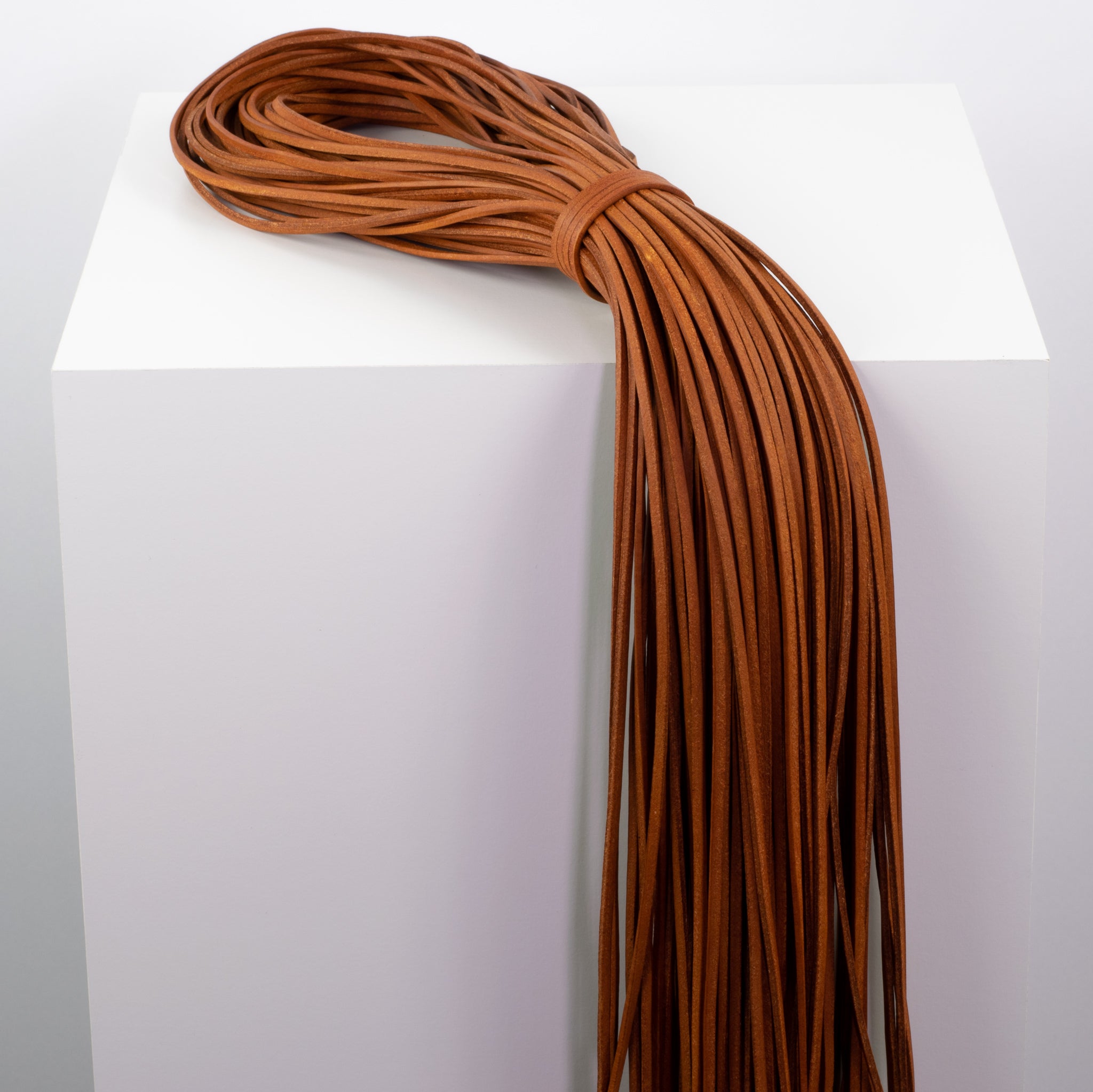Lederbänder aus Vollrindleder natur#farbe_cognac