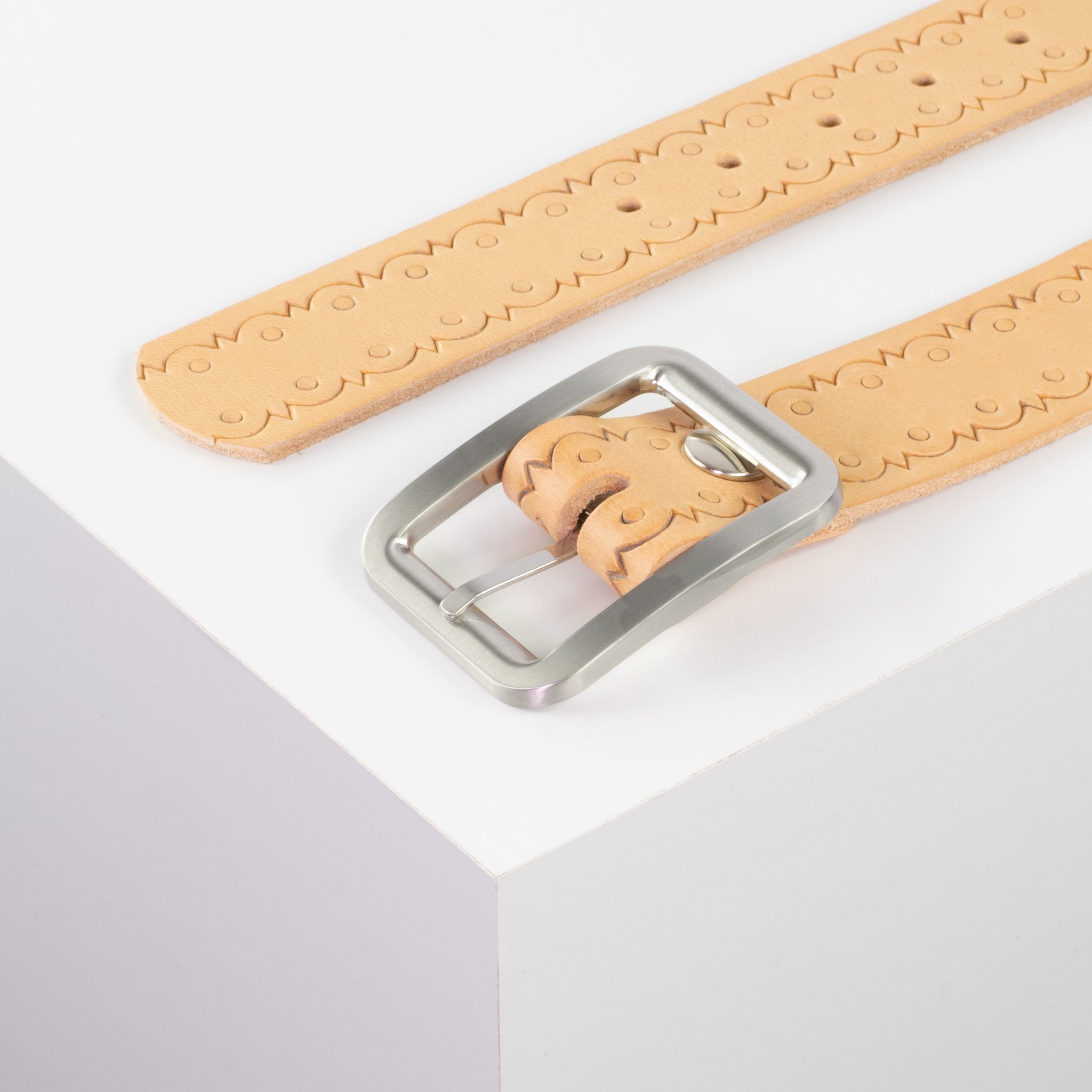 Ledergürtel 4cm mit Schnalle Munich