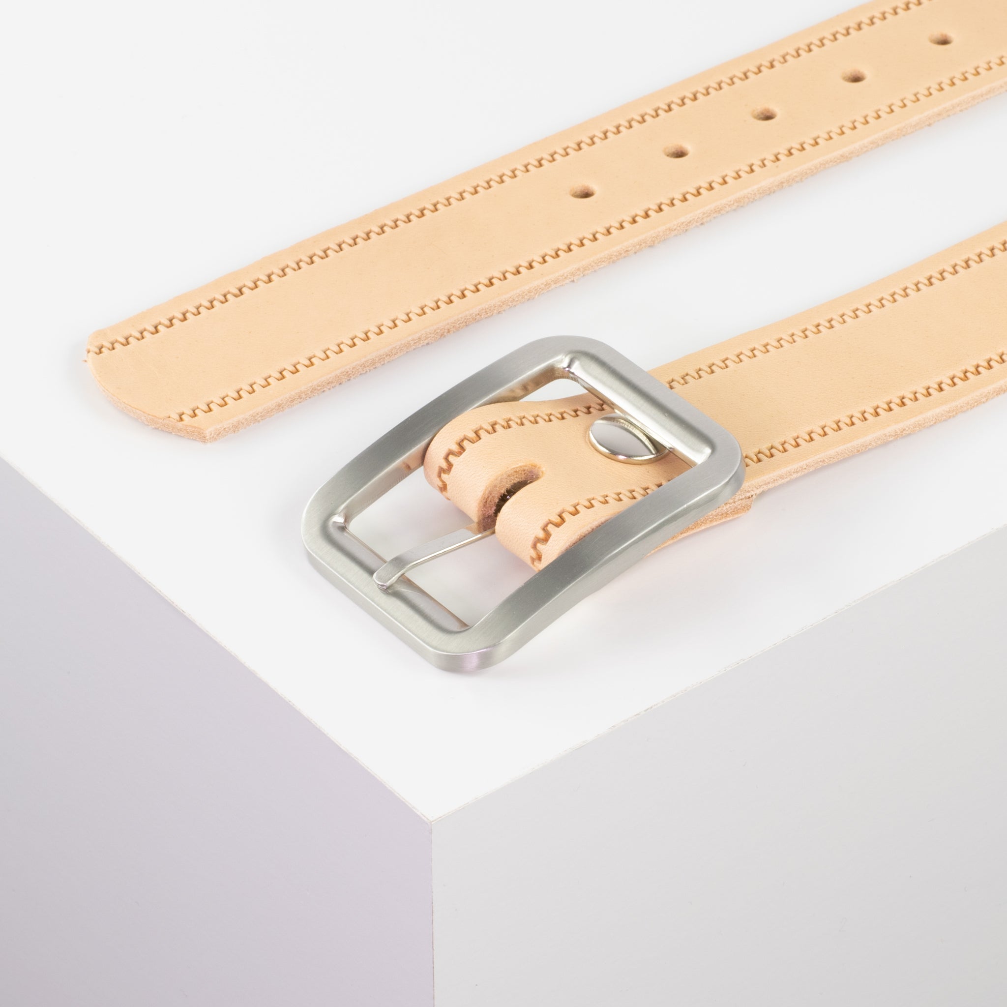 Ledergürtel 4cm mit Schnalle Munich
